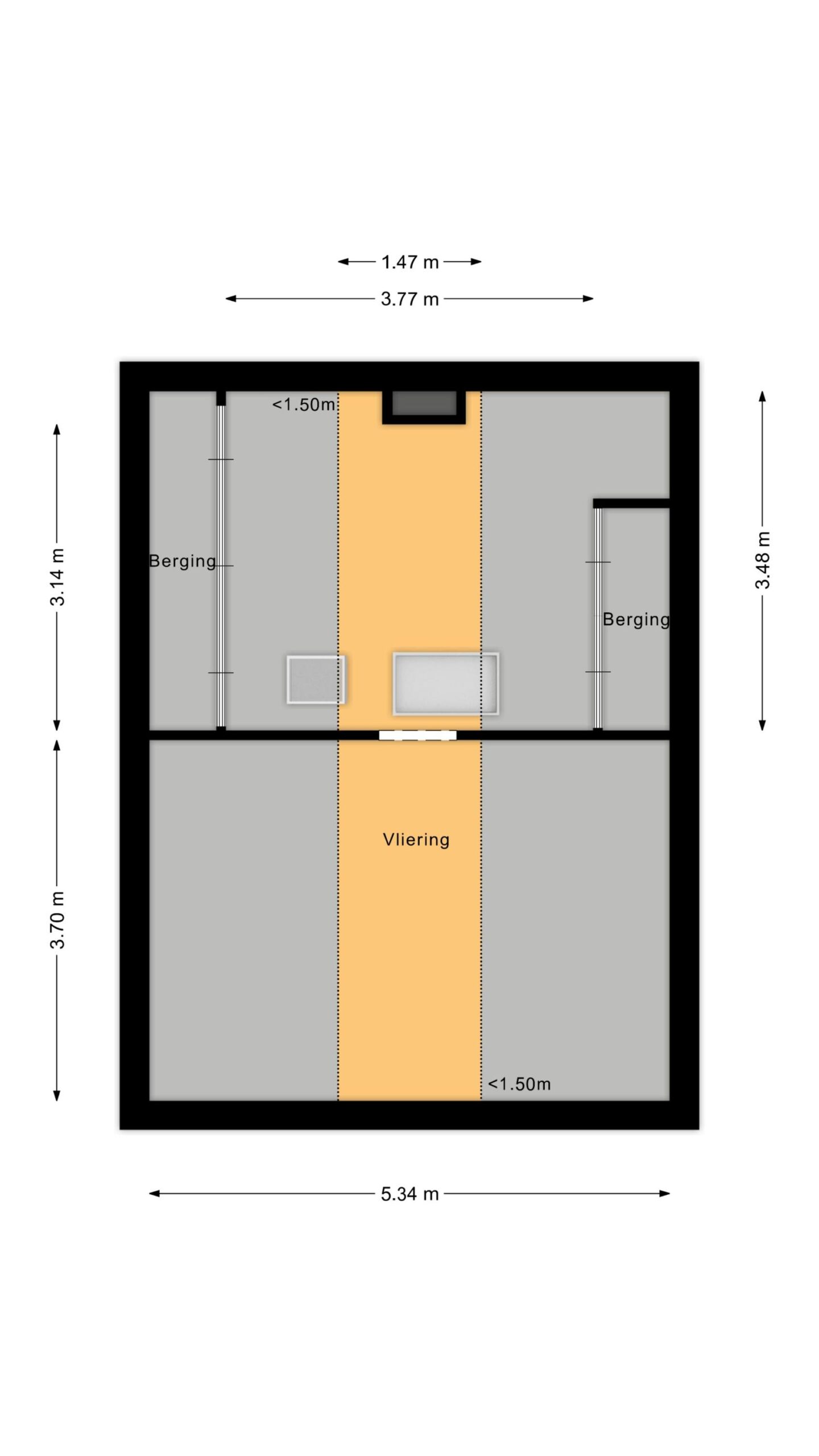 Schermerhorn – Oosterweidestraat 48 – Plattegrond 4