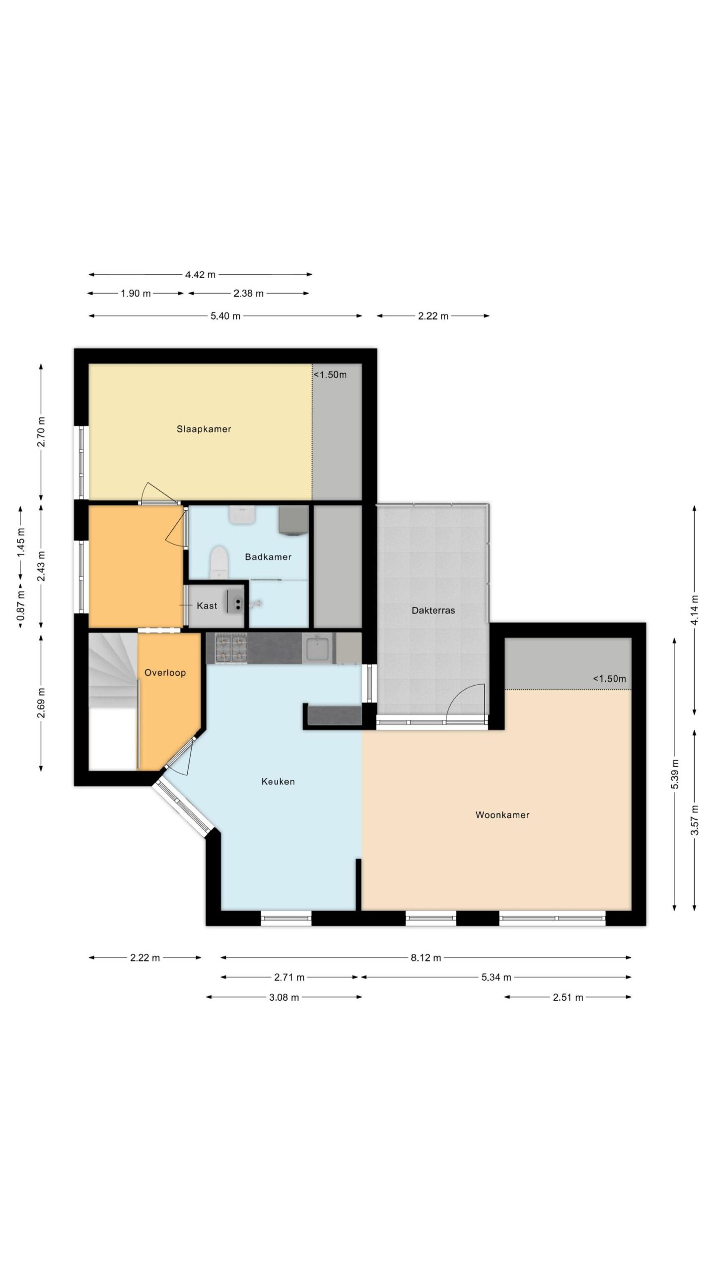 Alkmaar – Pimpelmeesstraat 1 – Plattegrond 2