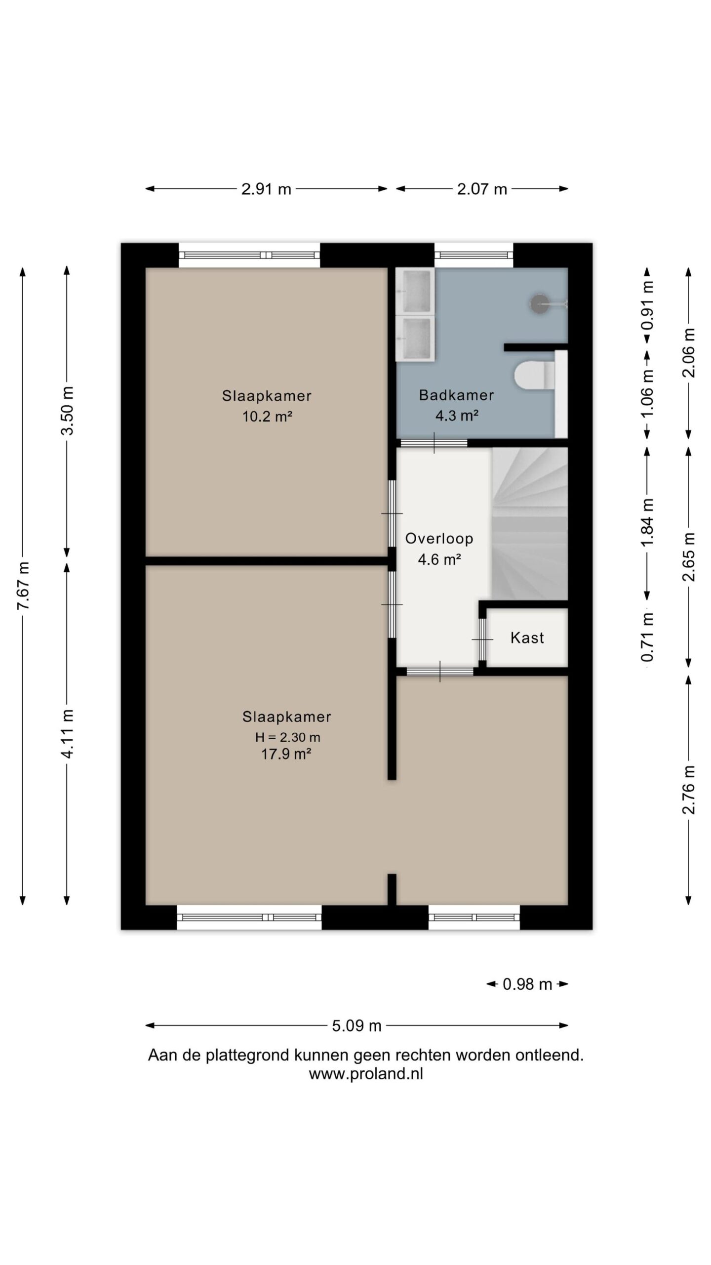 Warmenhuizen – Wonge 46 – Plattegrond 3