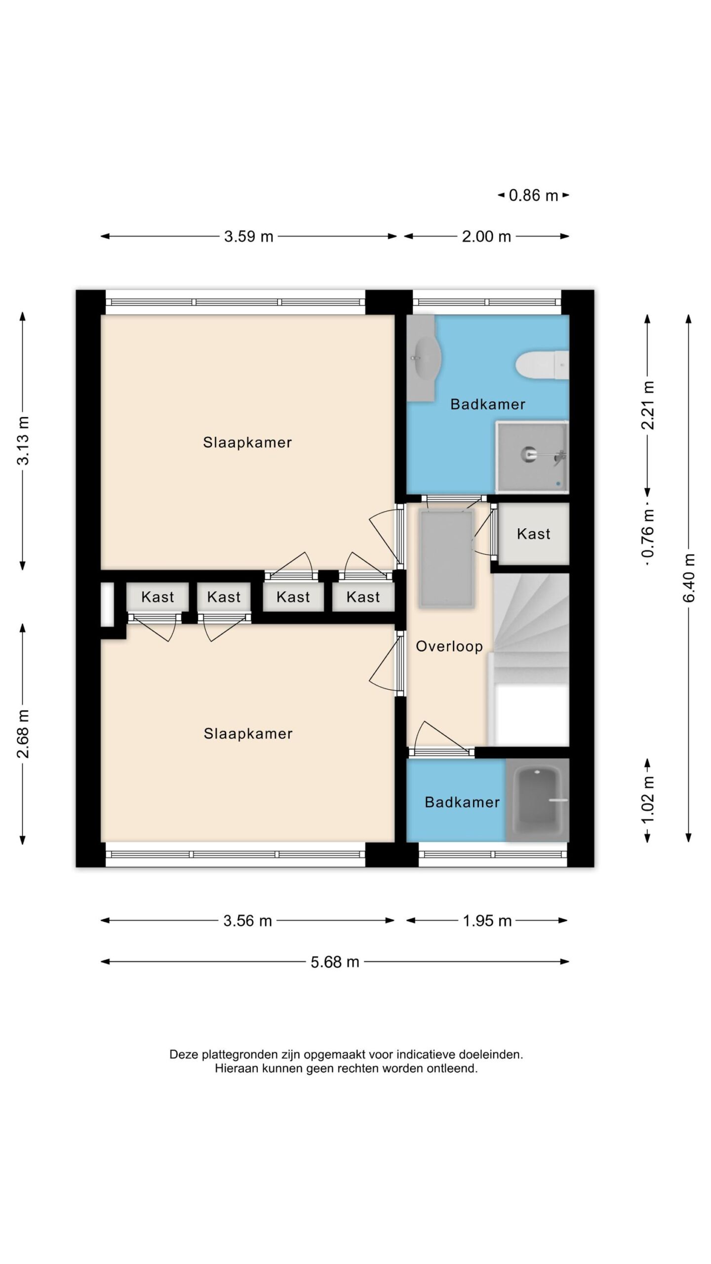 Purmerend – Wilhelmina Druckerstraat 25 – Plattegrond 3