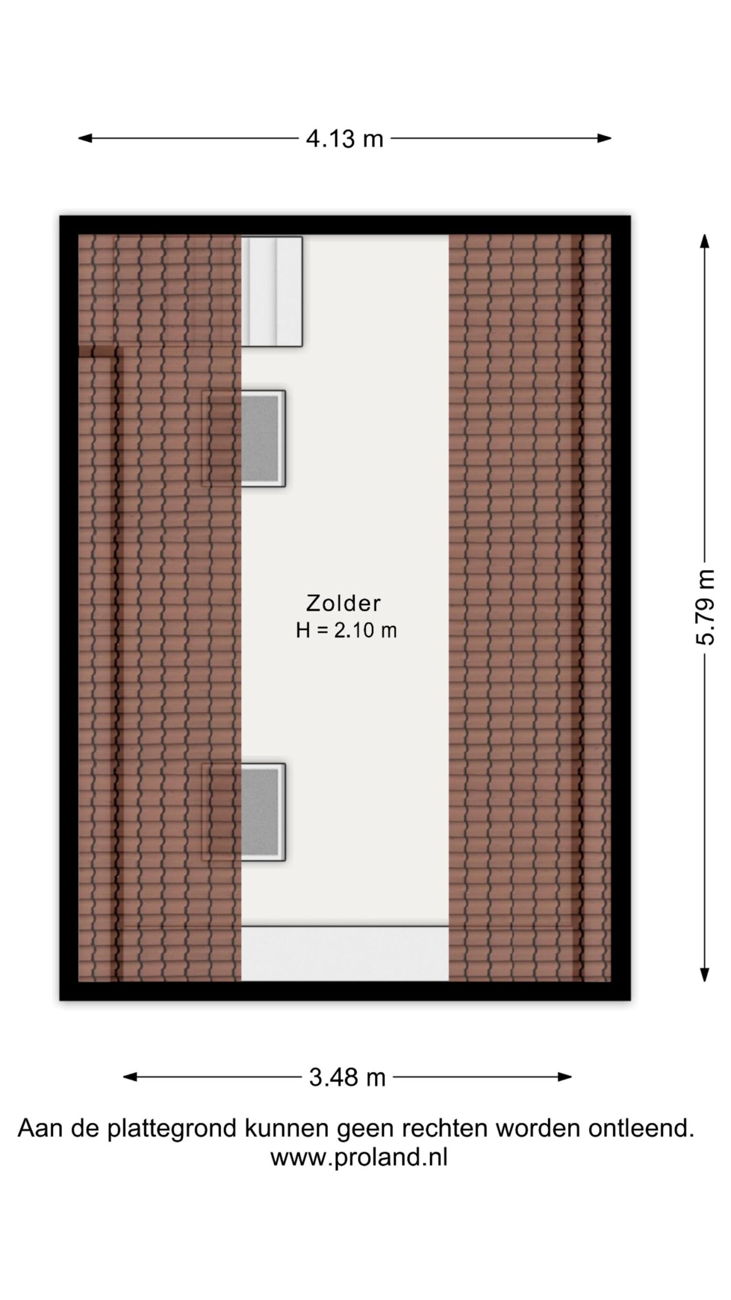 De Rijp – Leeghwaterstraat 7 – Plattegrond 3