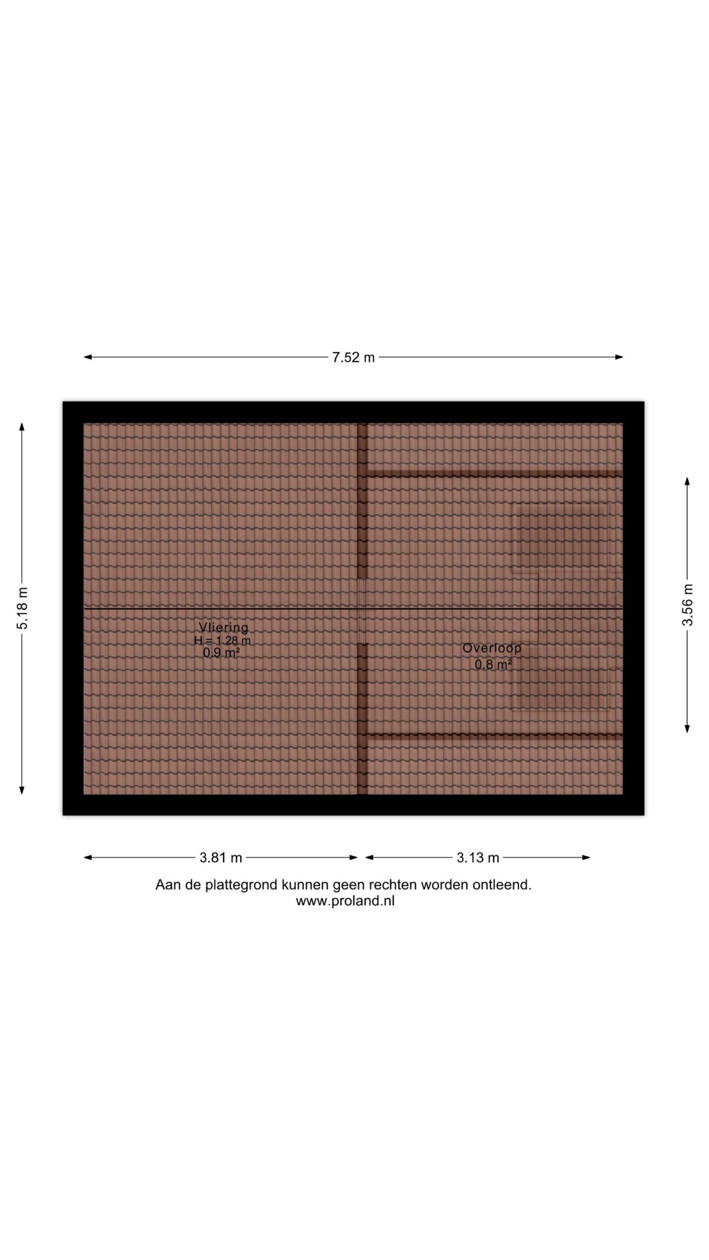 De Rijp – Leeghwaterstraat 7 – Plattegrond 2