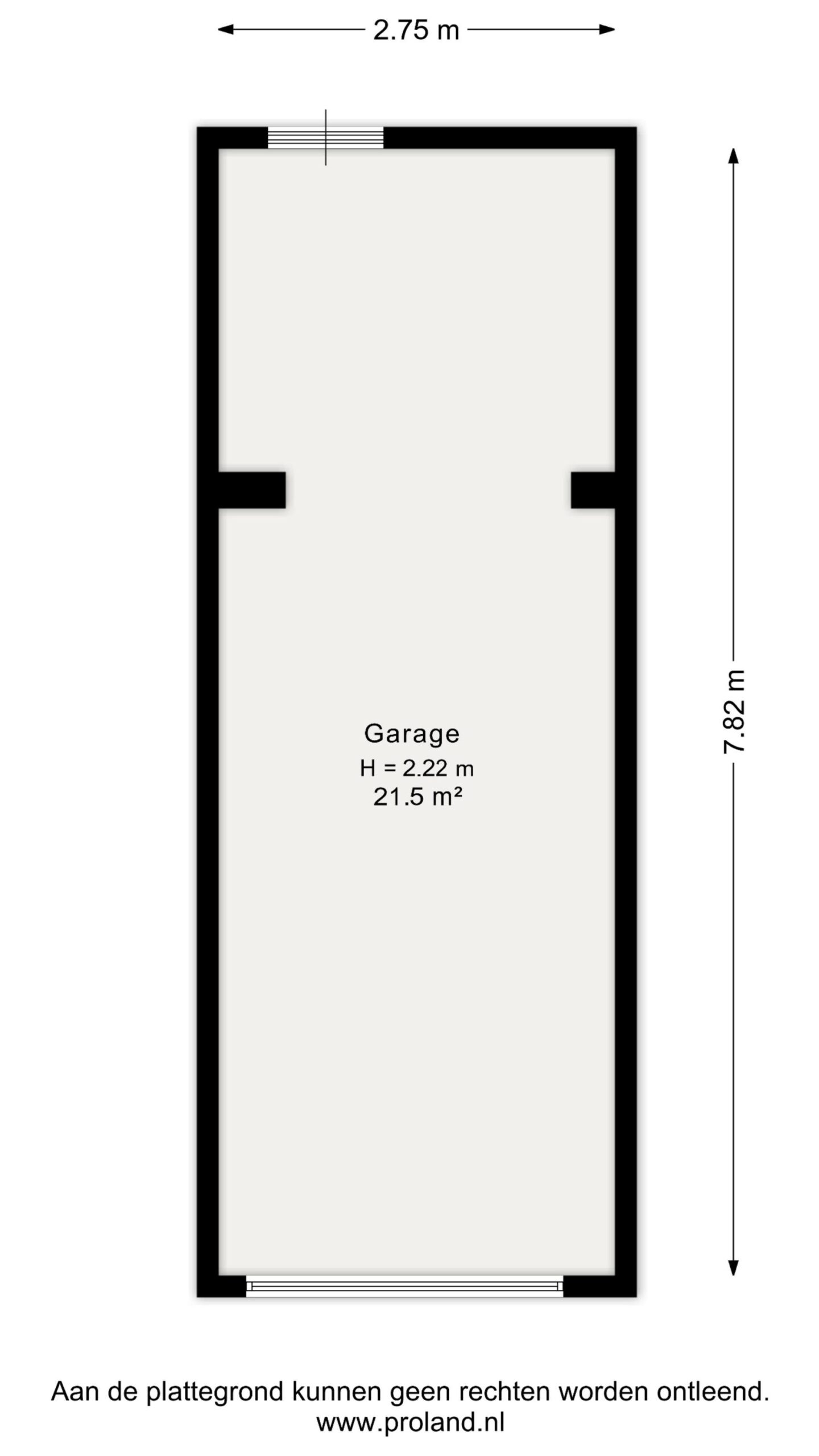 Alkmaar – Eikenlaan 21 – Plattegrond 2