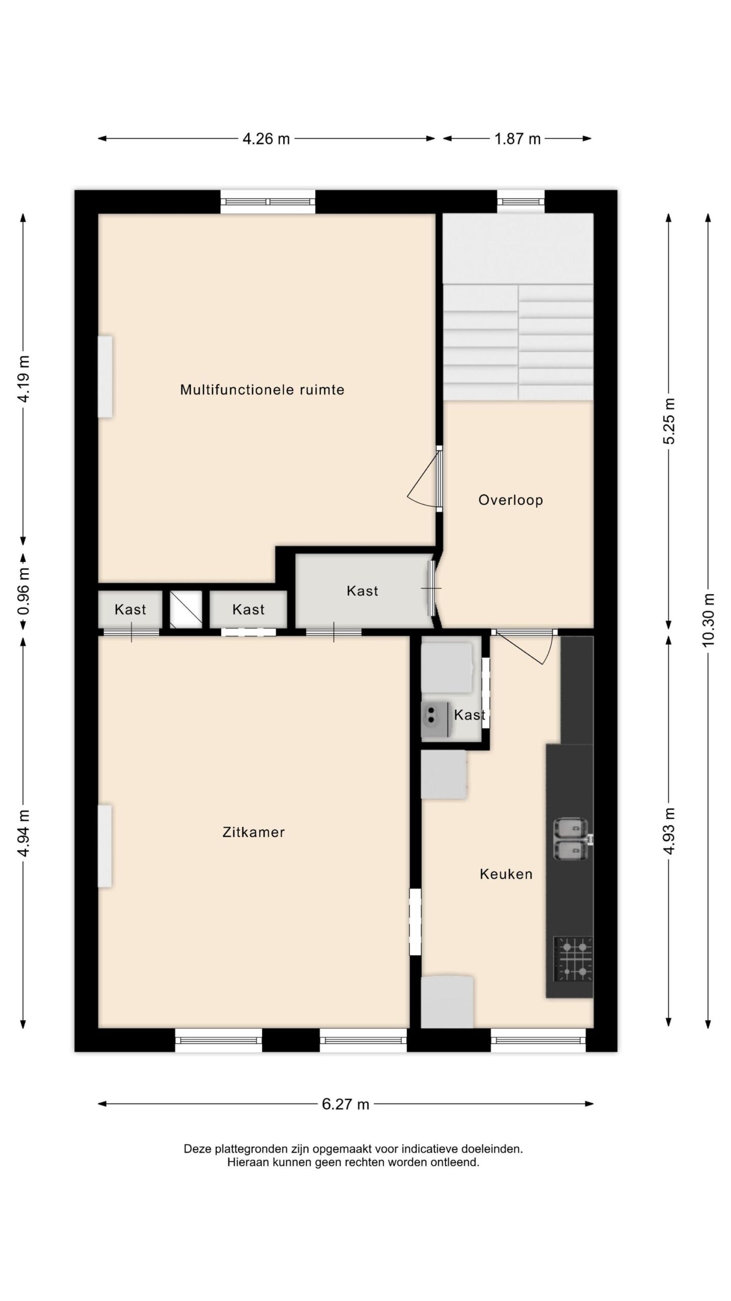 Alkmaar – Emmastraat 7 – Plattegrond 2