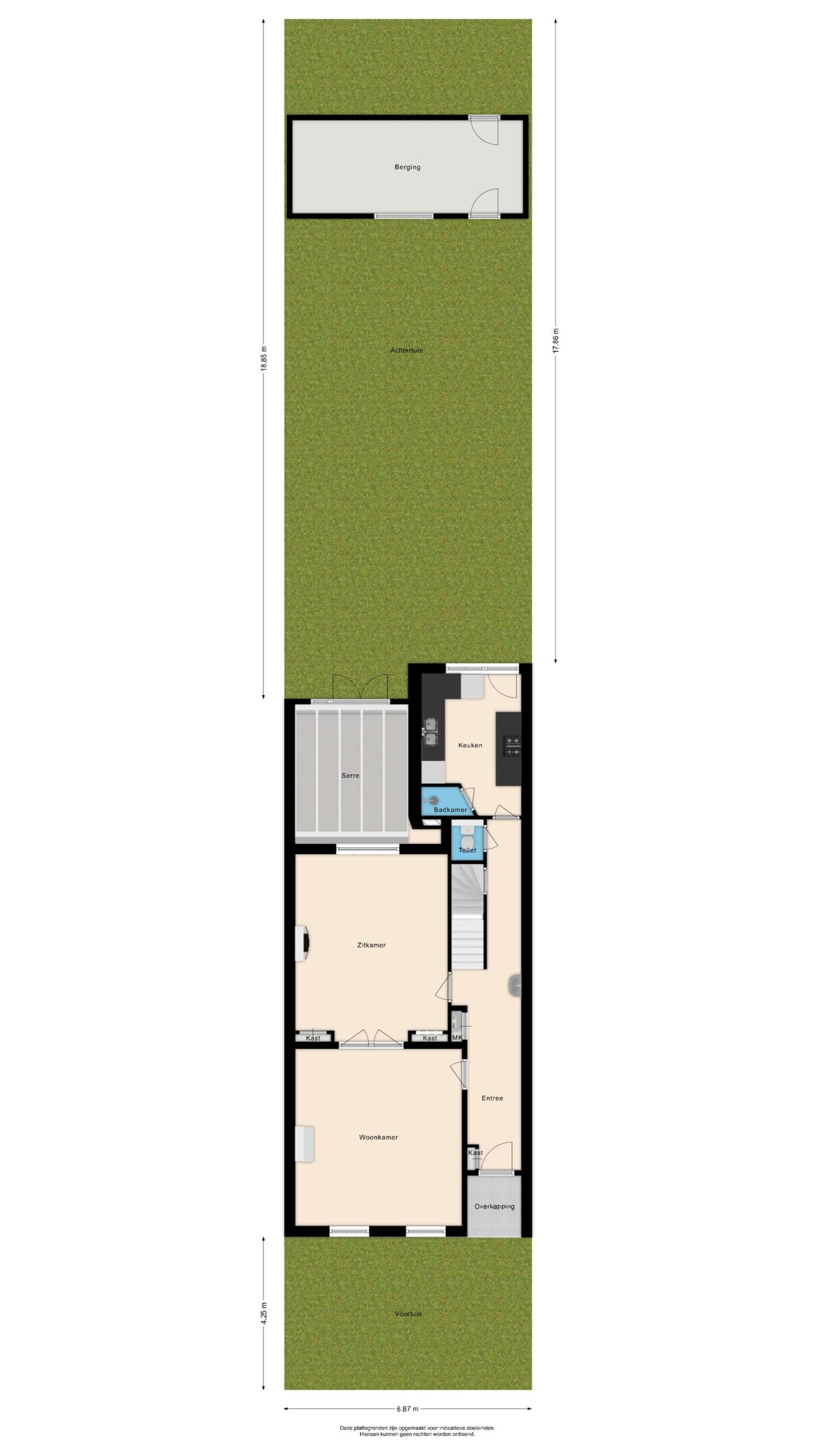 Alkmaar – Emmastraat 7 – Plattegrond 6