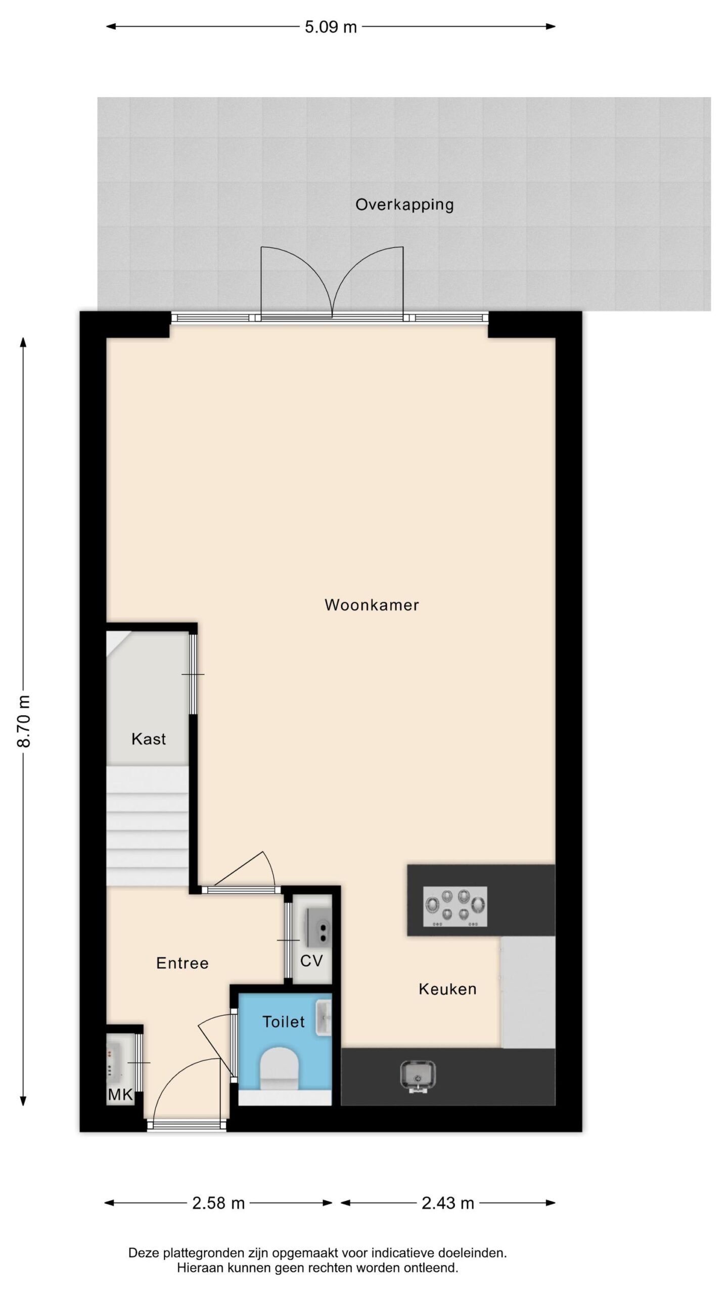 De Goorn – Kunstgras 11 – Plattegrond 2