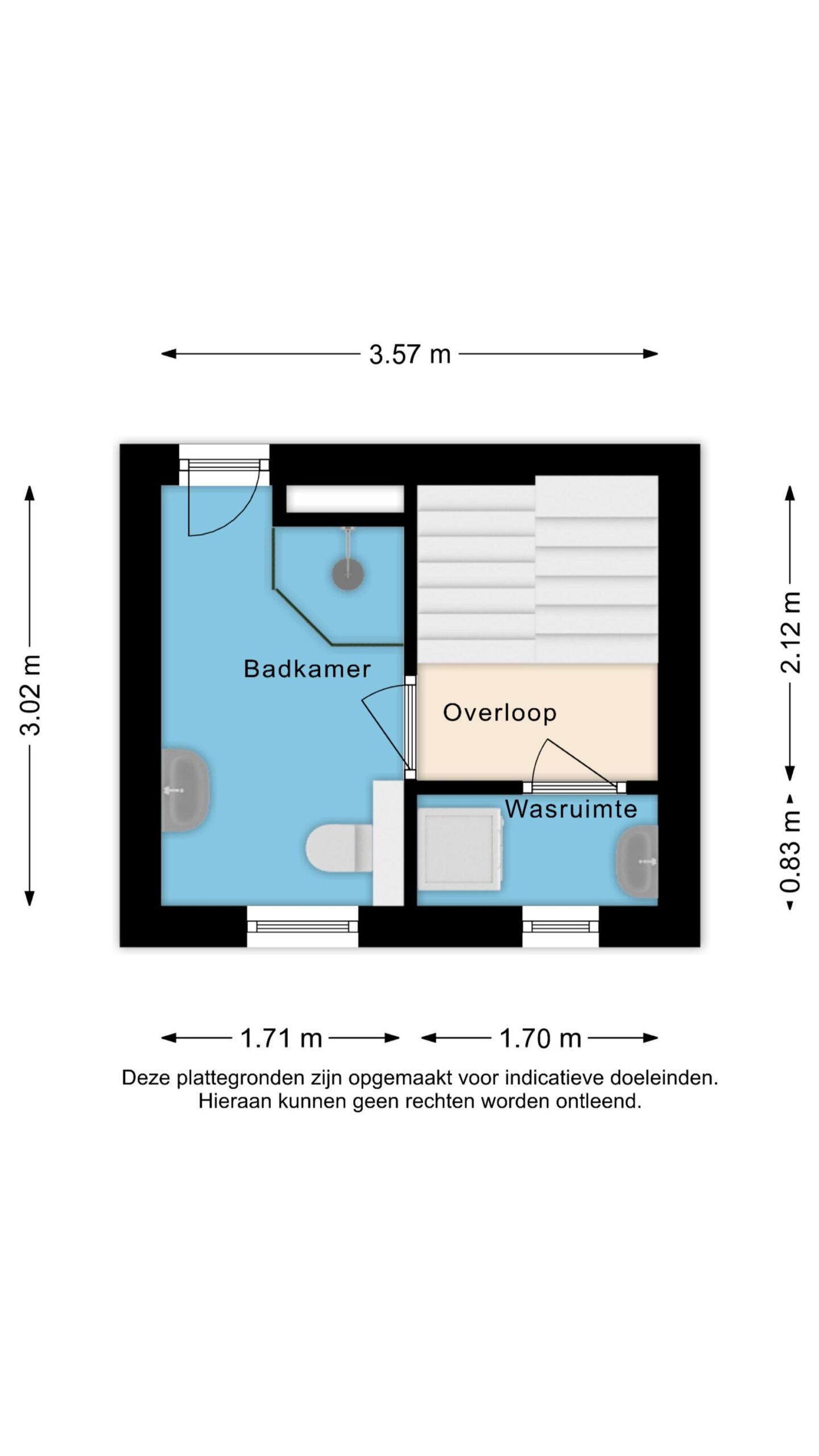 Alkmaar – Akeleistraat 13 – Plattegrond 3