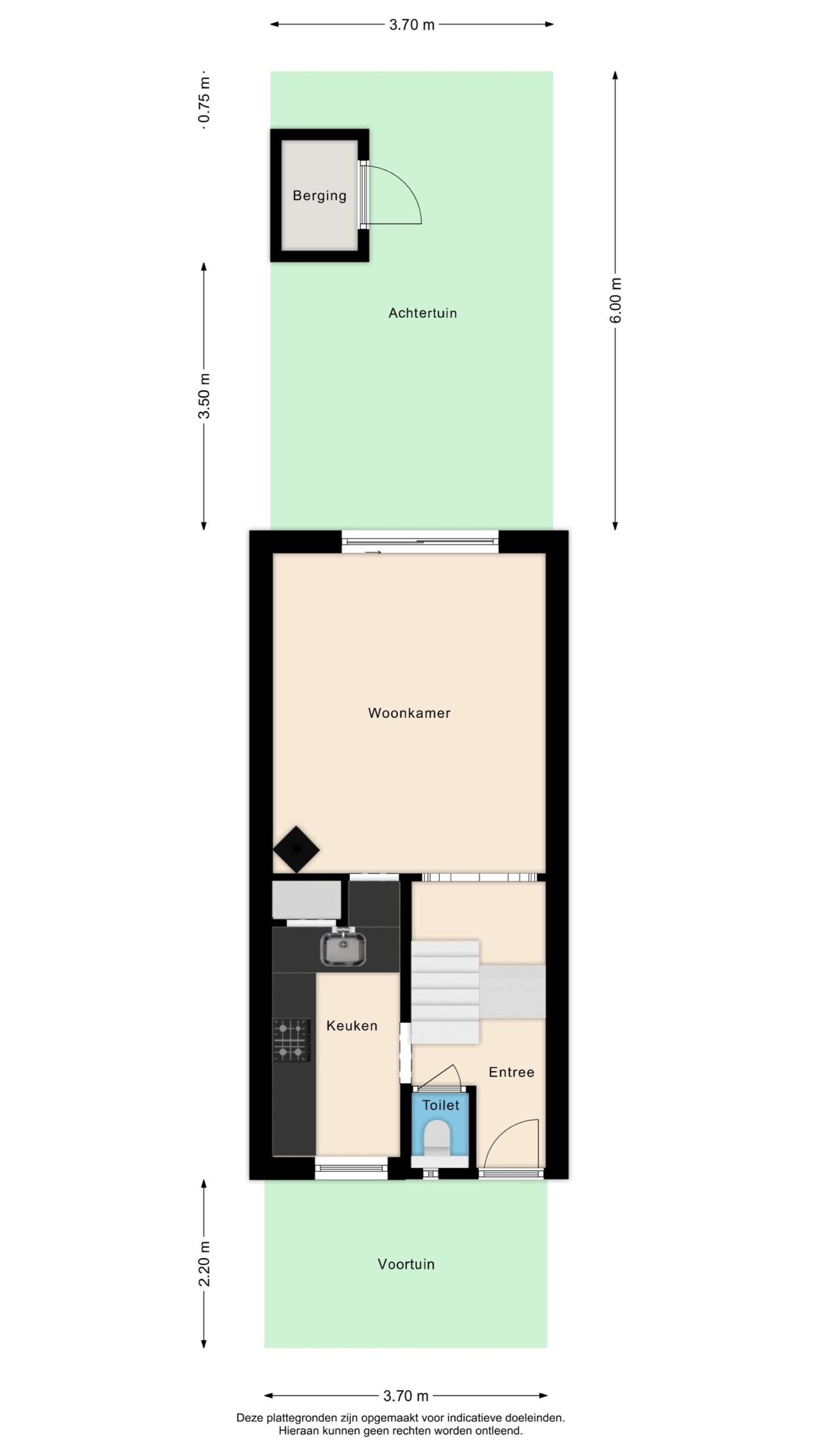 Alkmaar – Akeleistraat 13 – Plattegrond 5