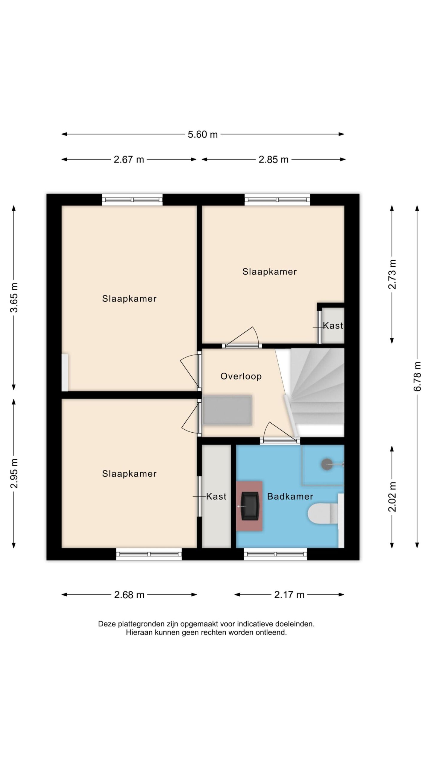 Noord-Scharwoude – Mauritsstraat 8 – Plattegrond 4