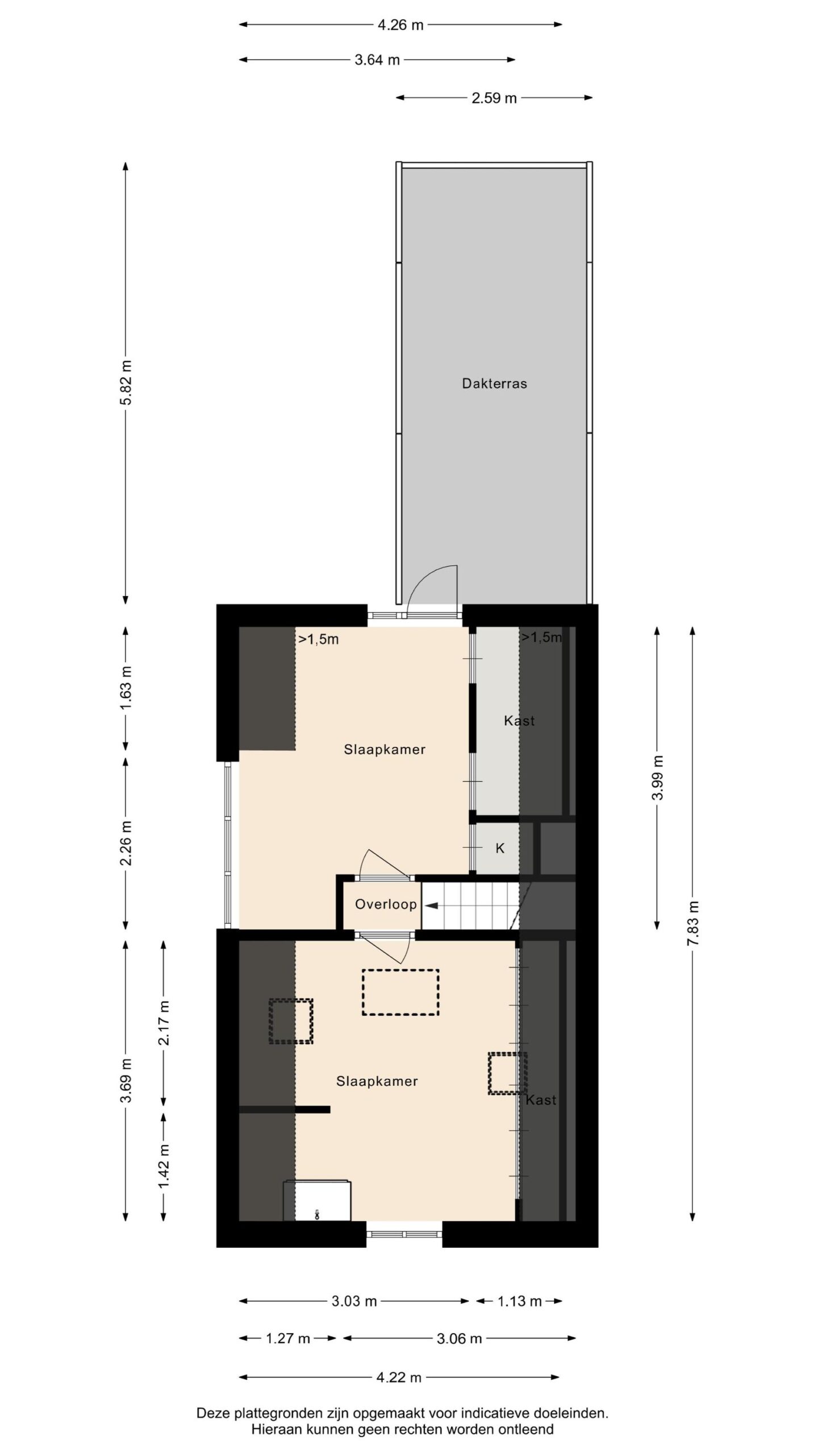 Alkmaar – Nieuwpoortssteeg 2 – Plattegrond 2