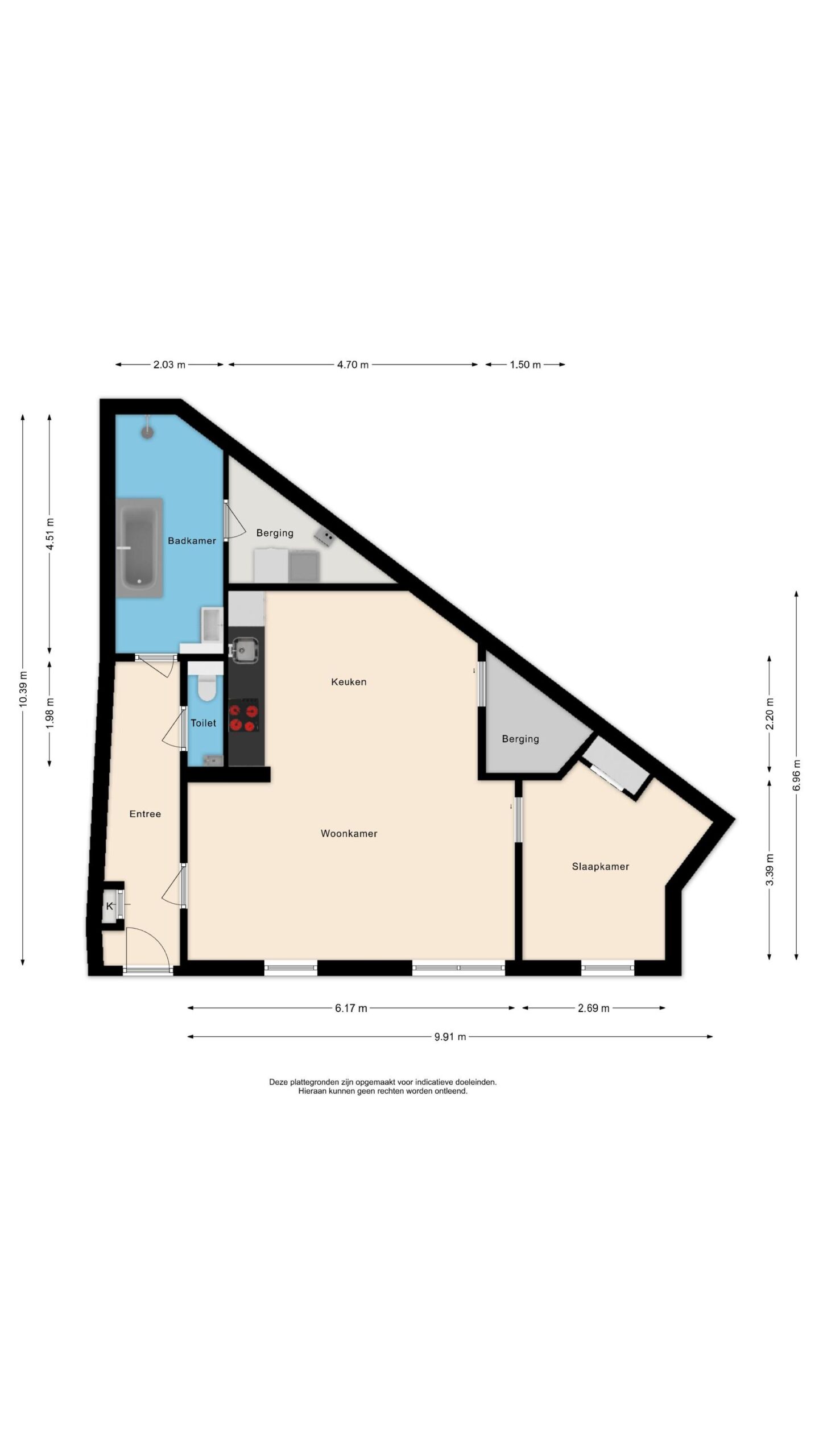 Alkmaar – Zocherstraat 2 – Plattegrond