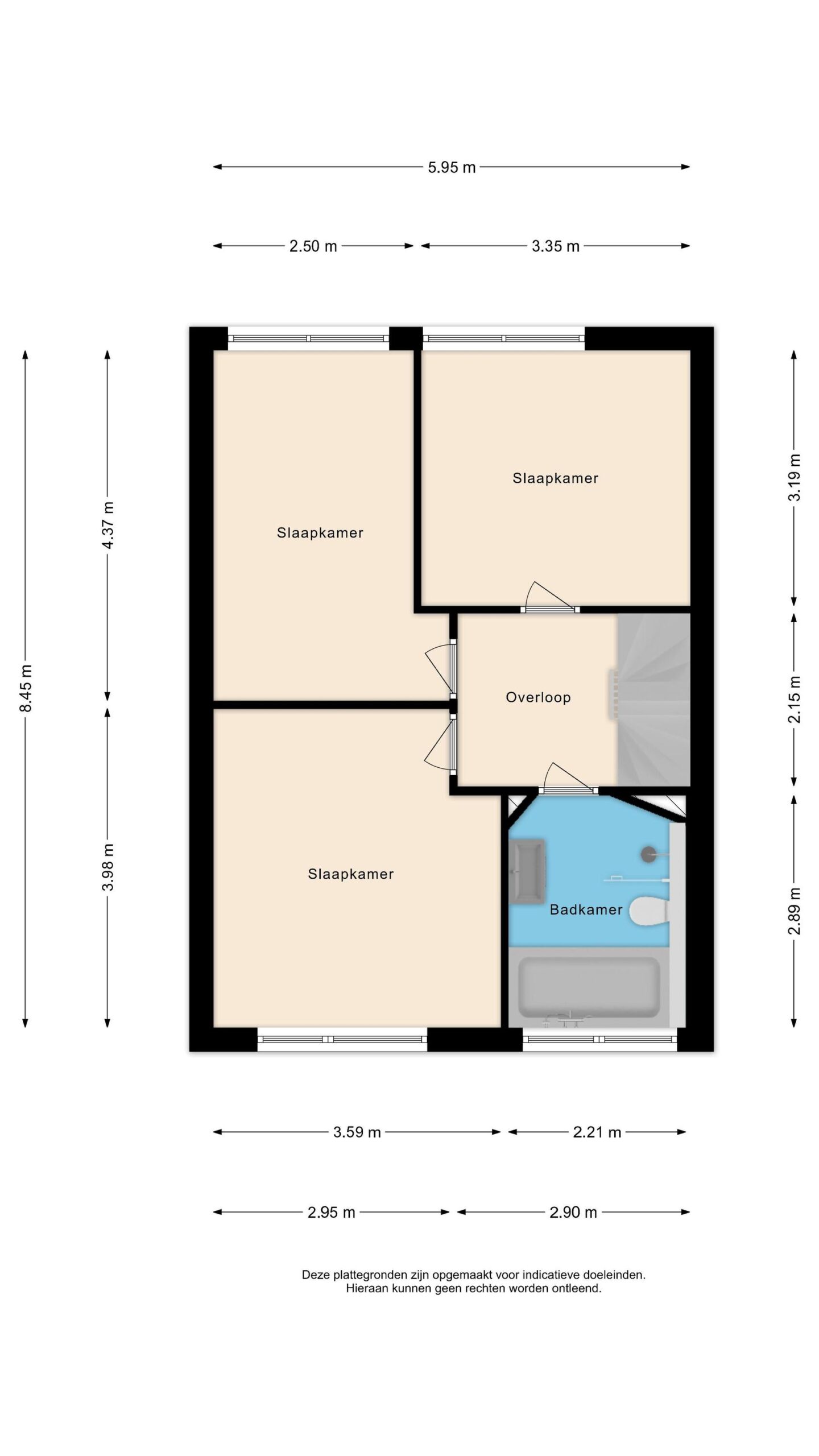 Alkmaar – Sluiswaard 116 – Plattegrond