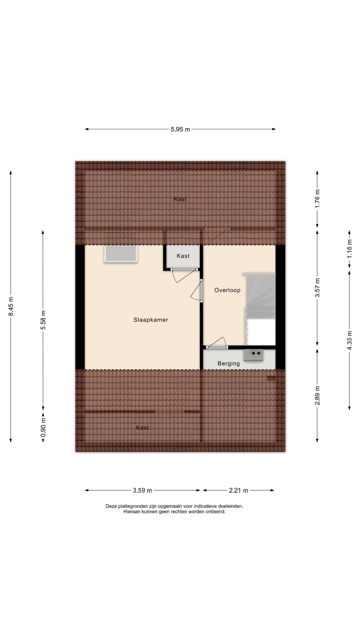 Alkmaar – Sluiswaard 116 – Plattegrond 4