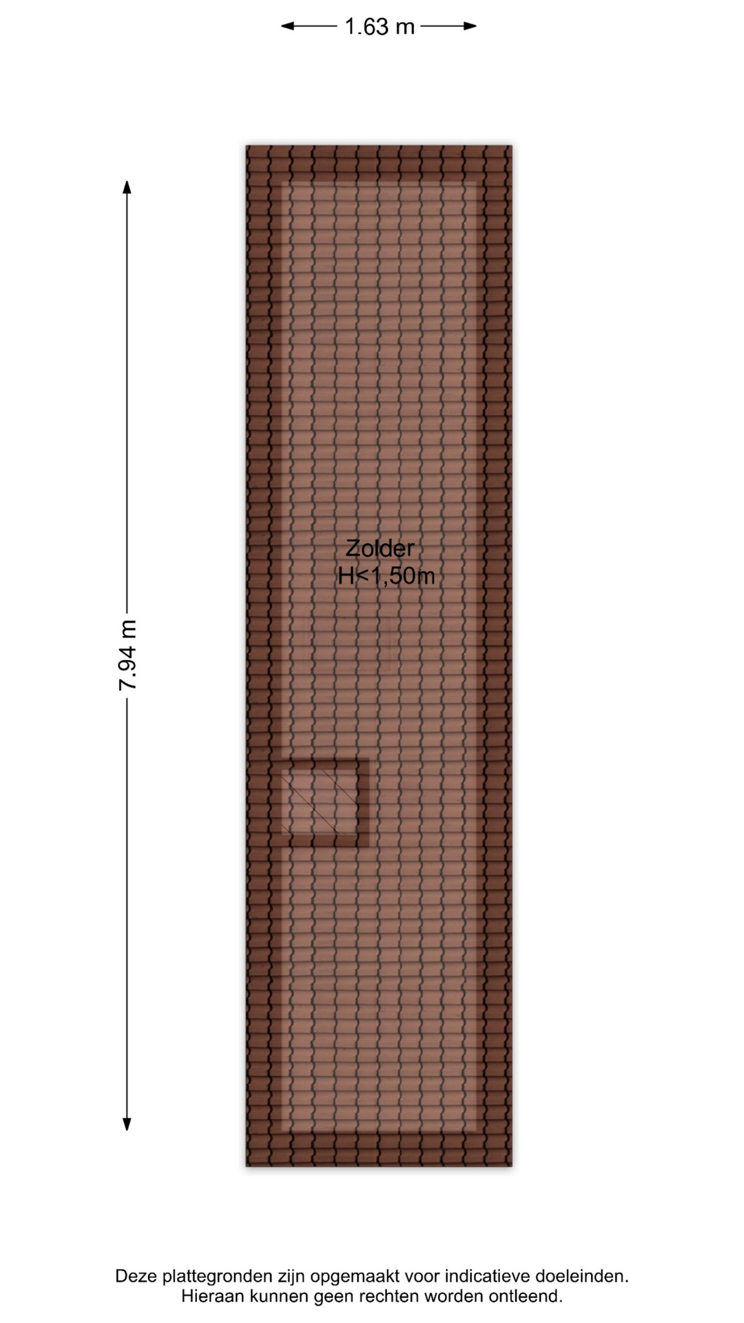 Oudorp – Pastoor H.C.Maatstraat 24 – Plattegrond 3