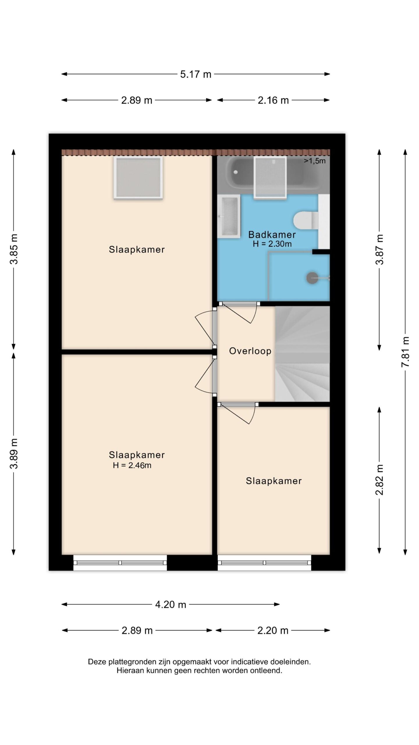 Alkmaar – Ooievaarstraat 73 – Plattegrond 2
