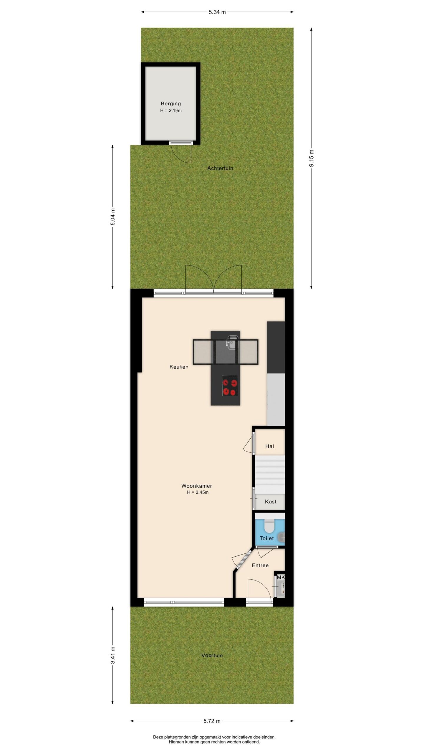 Alkmaar – Ooievaarstraat 73 – Plattegrond 5