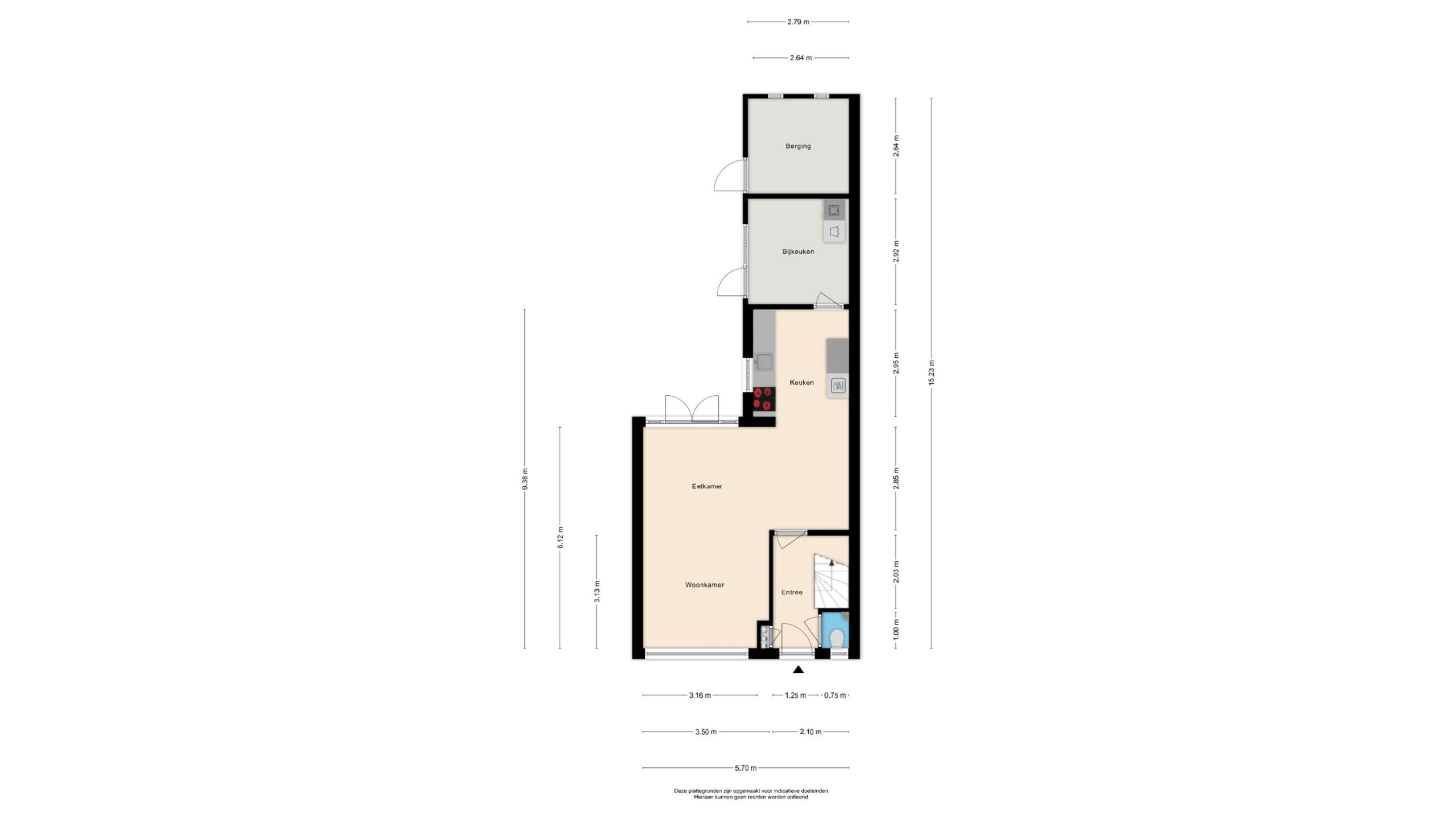 Sint Pancras – Elzenlaan 12 – Plattegrond 2