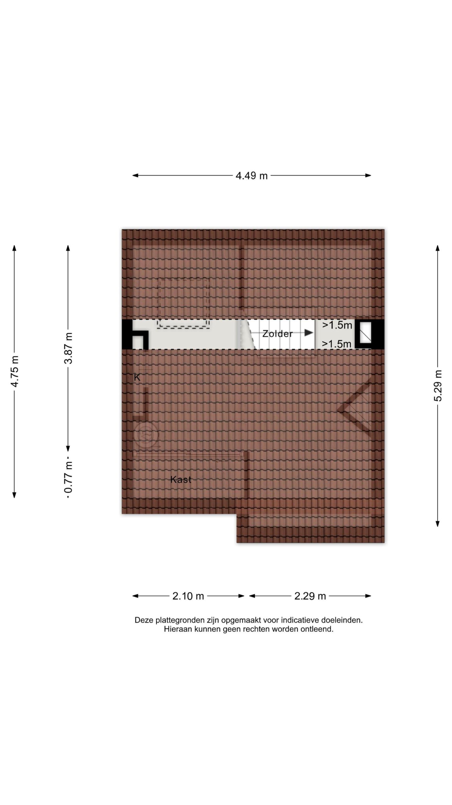 Beverwijk – Kuikensweg 83 – Plattegrond 3