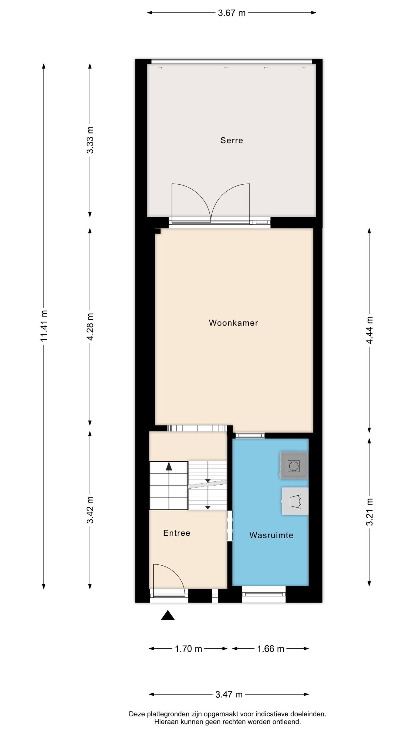 Alkmaar – Korenbloemstraat 12 – Plattegrond