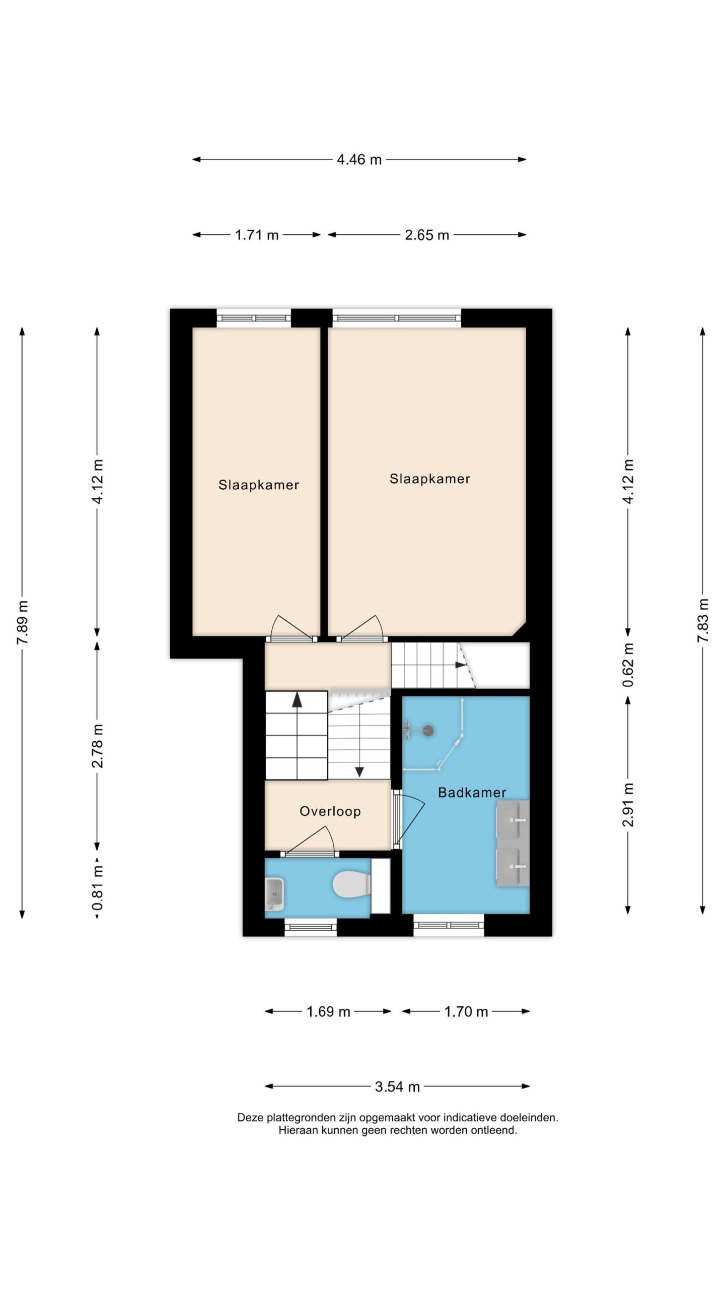 Alkmaar – Korenbloemstraat 12 – Plattegrond 2
