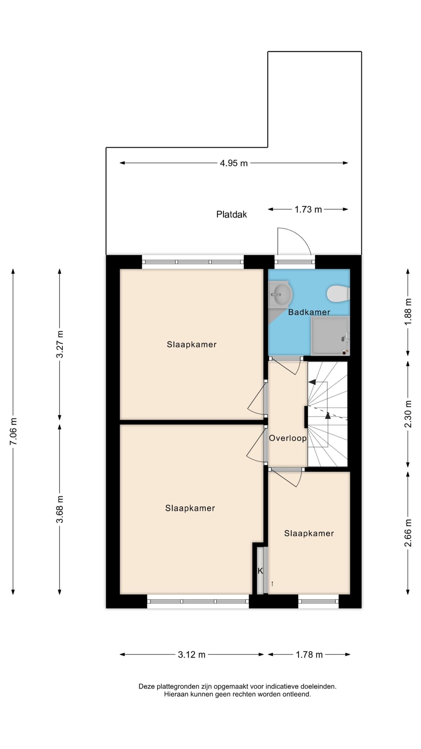 Alkmaar – Anna van Burenstraat 34 – Plattegrond 5