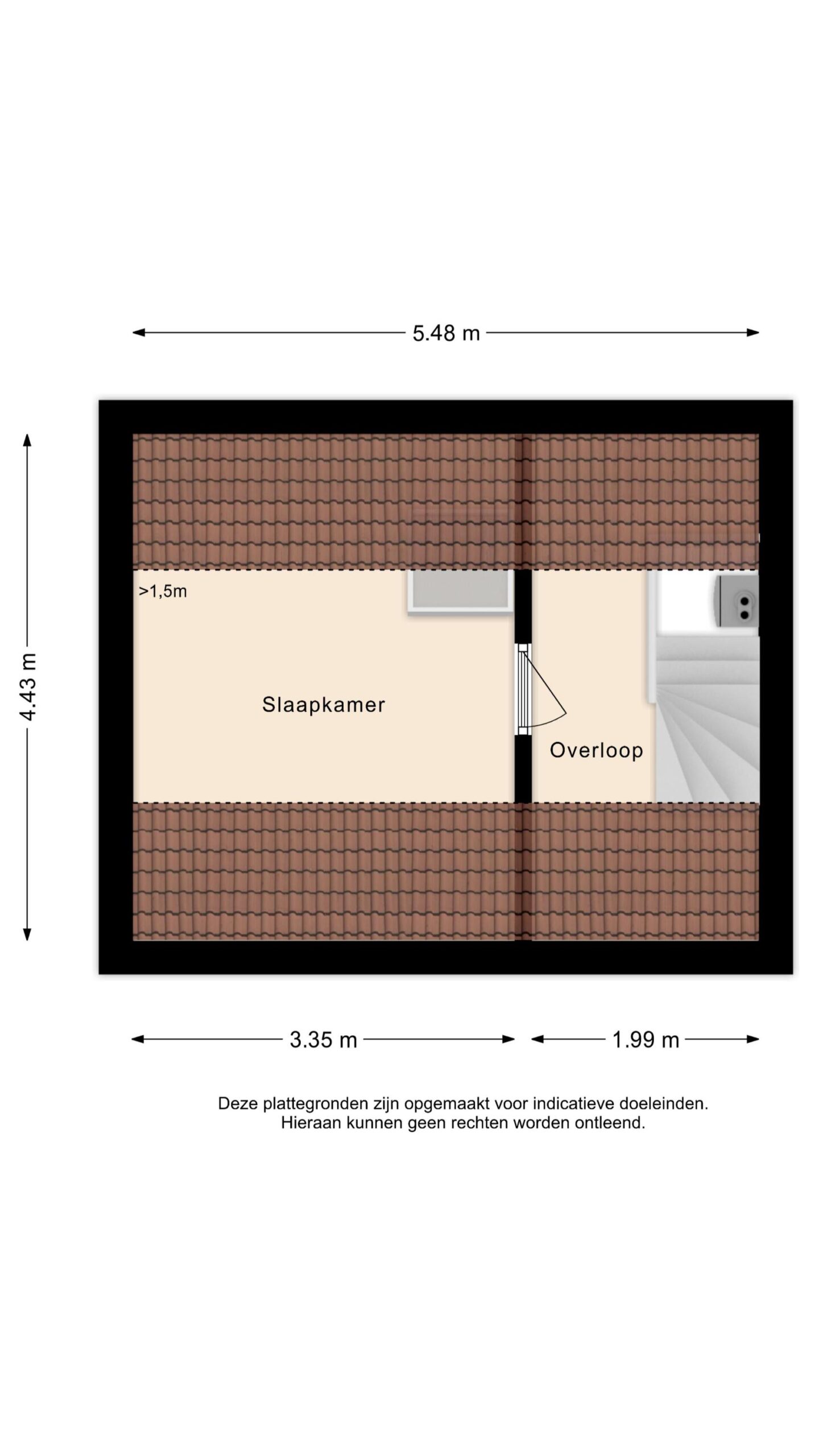 Stompetoren – Binnenkruier 96 – Plattegrond
