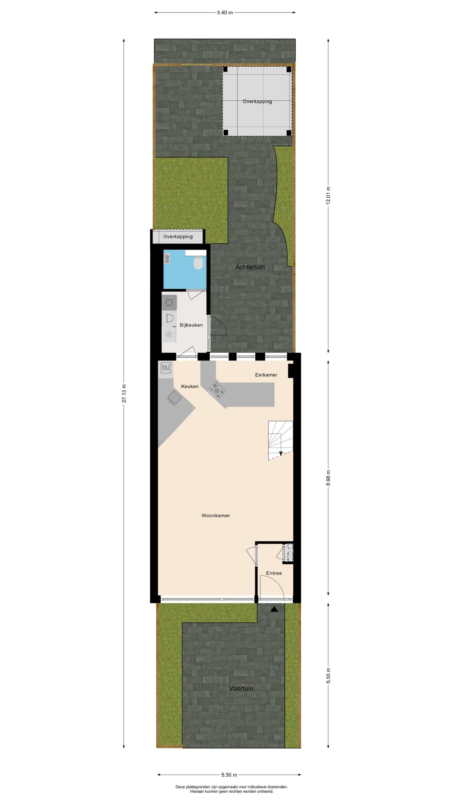 Alkmaar – Vlietwaard 186 – Plattegrond 5