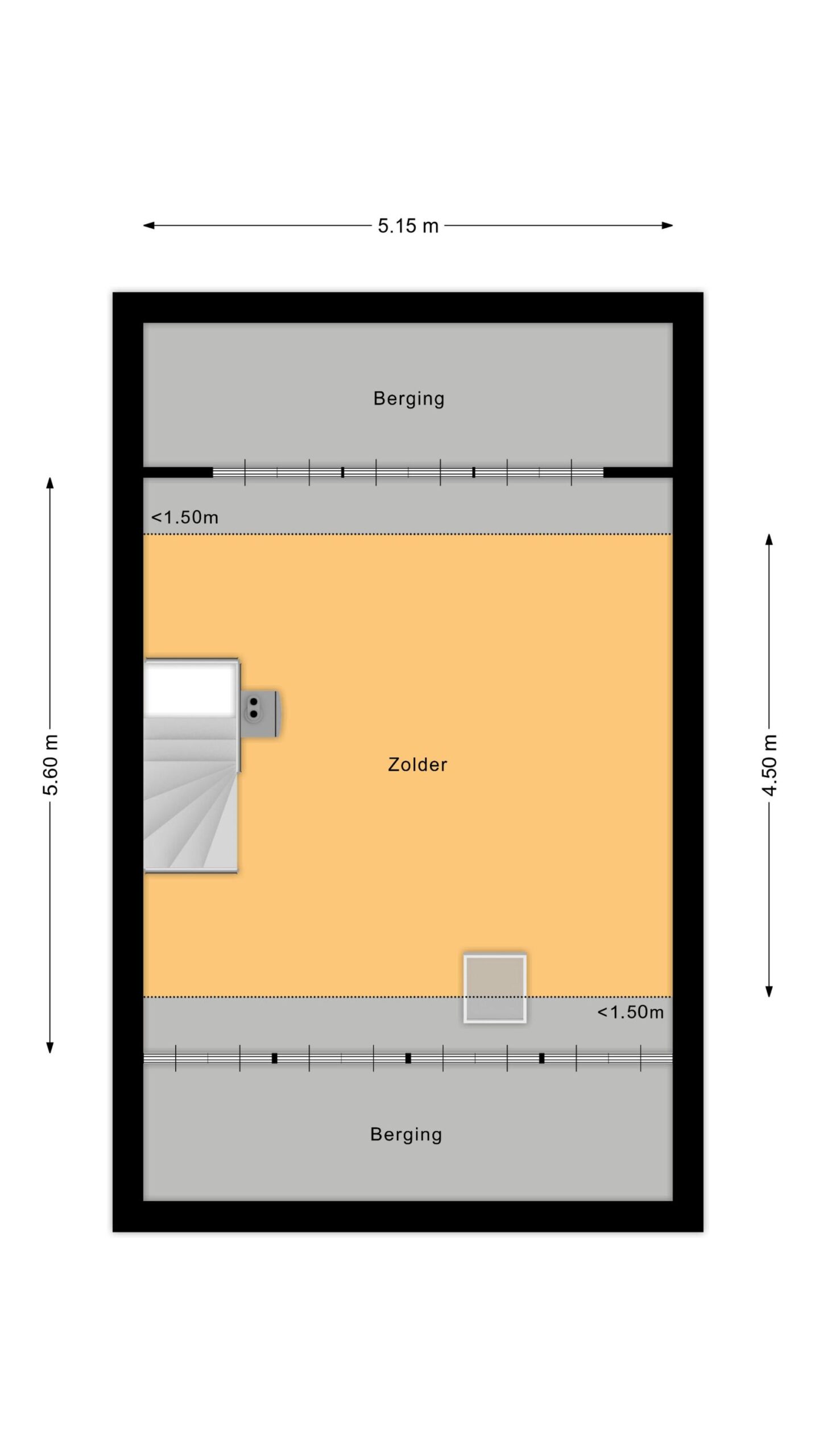 Heerhugowaard – Annie van Hattemtuin 24 – Plattegrond