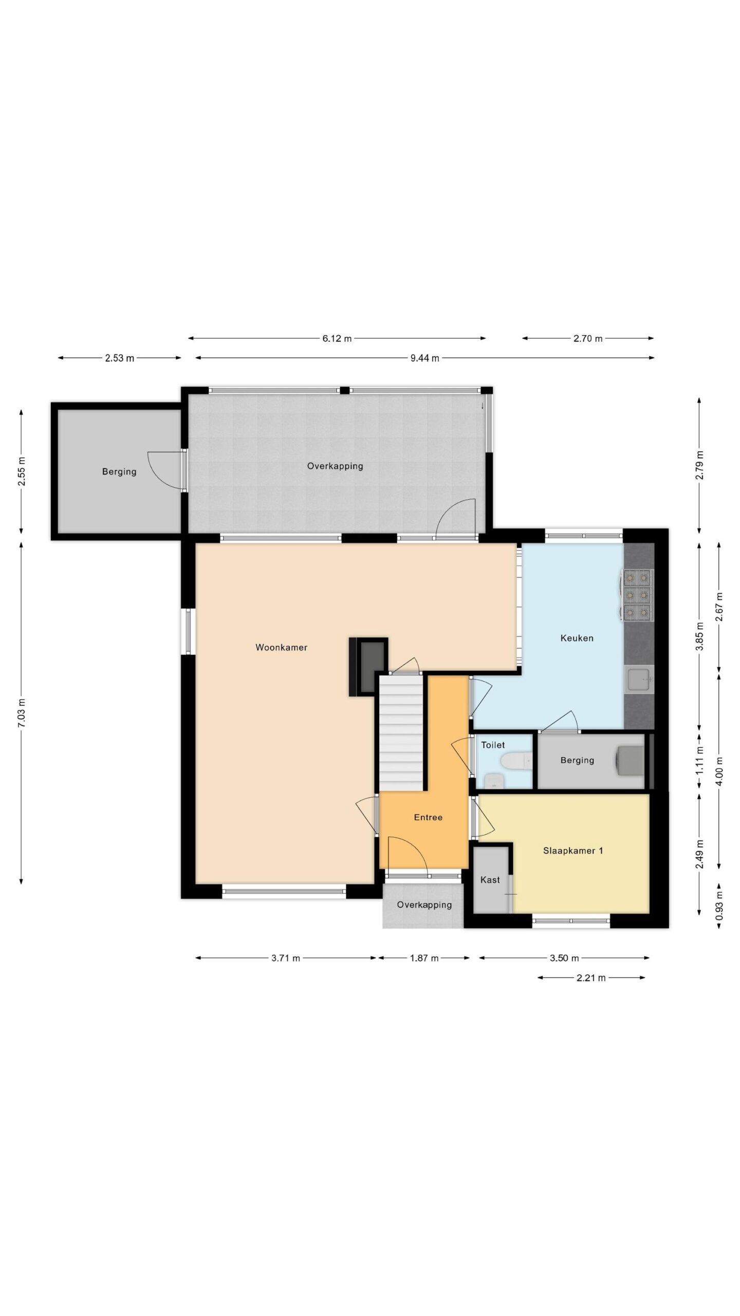 Heiloo – Haesackerlaan 81 – Plattegrond 4