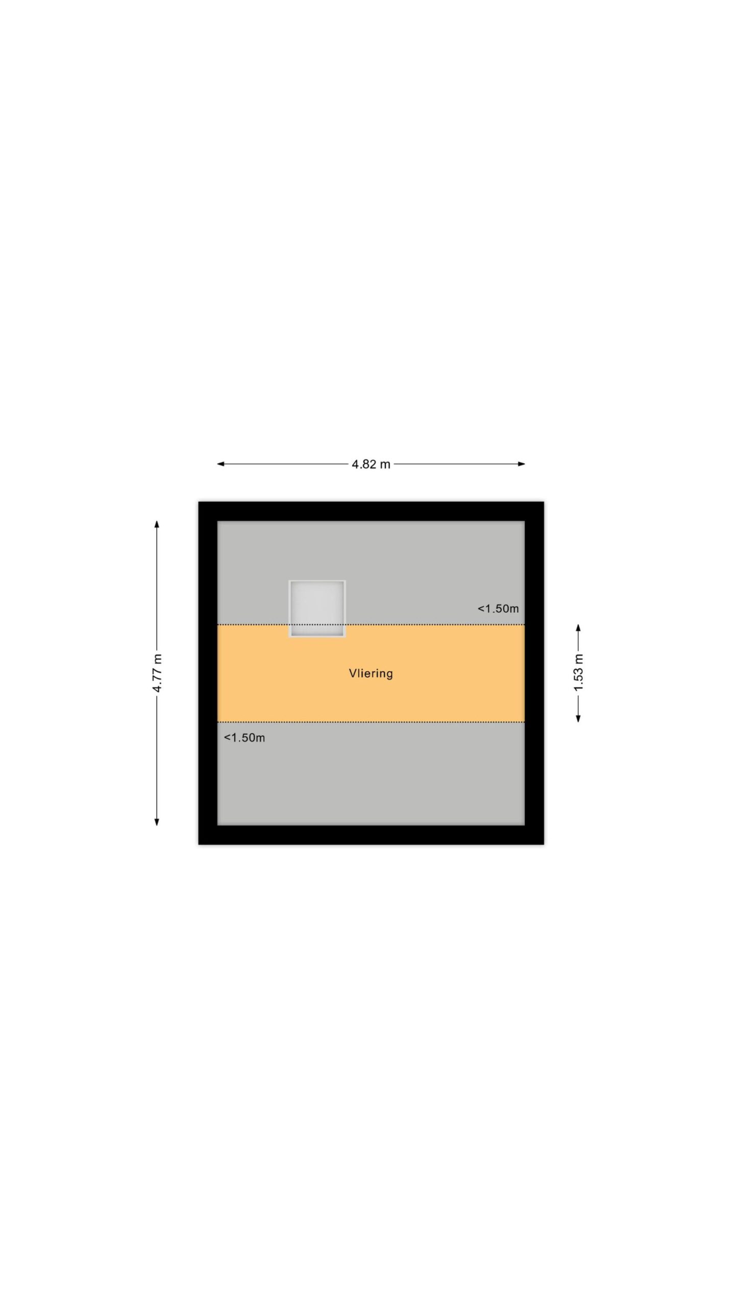 Alkmaar – Vliestroom 32 – Plattegrond 4