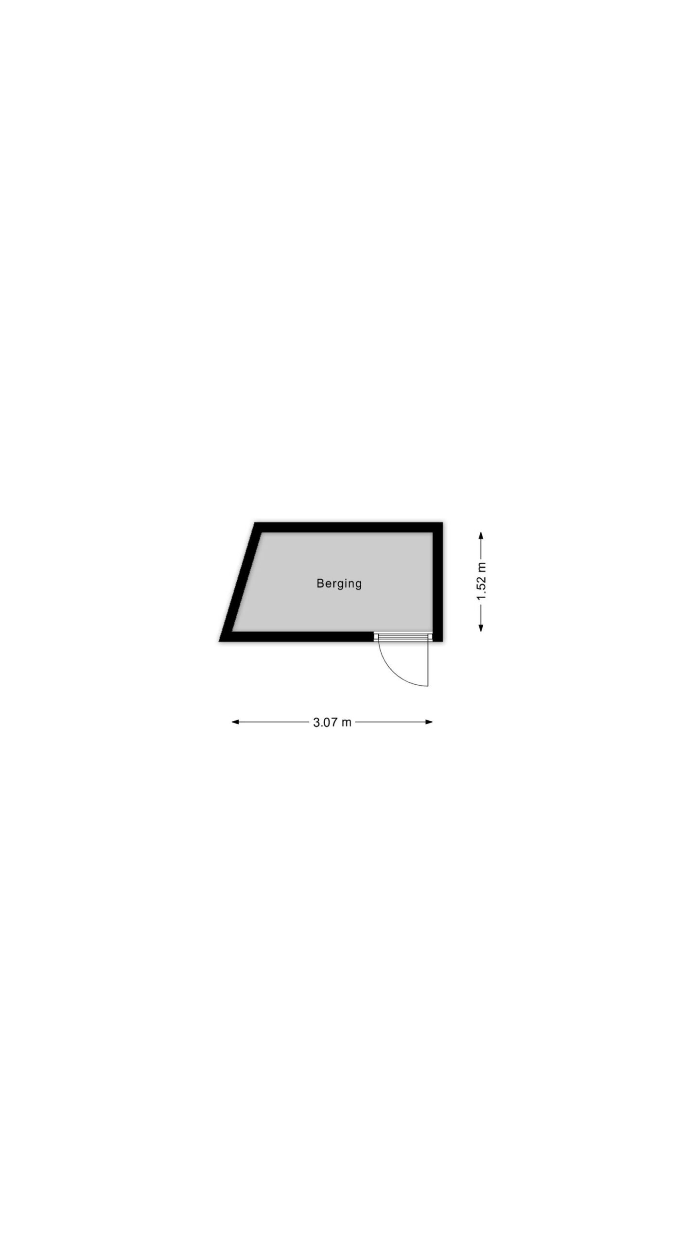 Alkmaar – Noorderkade 6G – Plattegrond